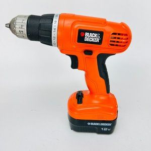 BLACK & DECKER 3/8 (10mm) Cordless Drill Driver GC01200 12v w Battery